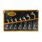 JBM 50563 - SET 7 LLAVES COMBINADAS EN FORMA"S"
