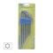 JBM 52074 - SET 9 LLAVES TORX EN FORMA"L"275MM