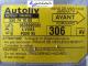 Unidades Electrónicas 550741000AV - CENTRALITA AIRBAG PEUGEOT 306 BERLINA 3/5 PUERTAS